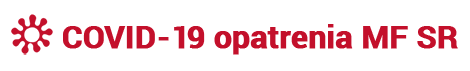 COVID-19 opatrenia MF SR COVID-19 opatrenia MF SR