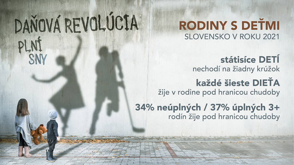 Daňová revolúcia - Rodiny s deťmi