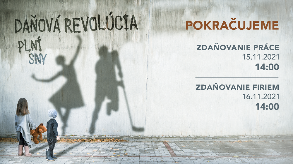 Daňová revolúcia - Pokračujeme