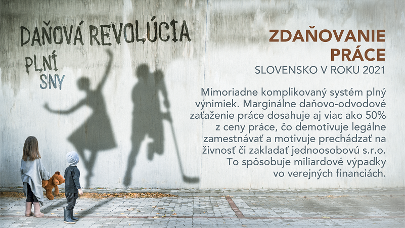 Daňová revolúcia - Zdaňovanie práce