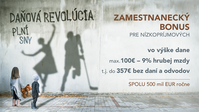 Daňová revolúcia - Zamestnanecký bonus