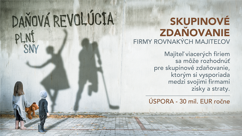 Daňová revolúcia - Skupinové zdaňovanie