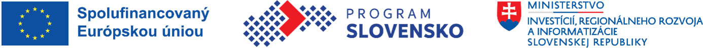 Logo EU, Program Slovensko, MIRRI