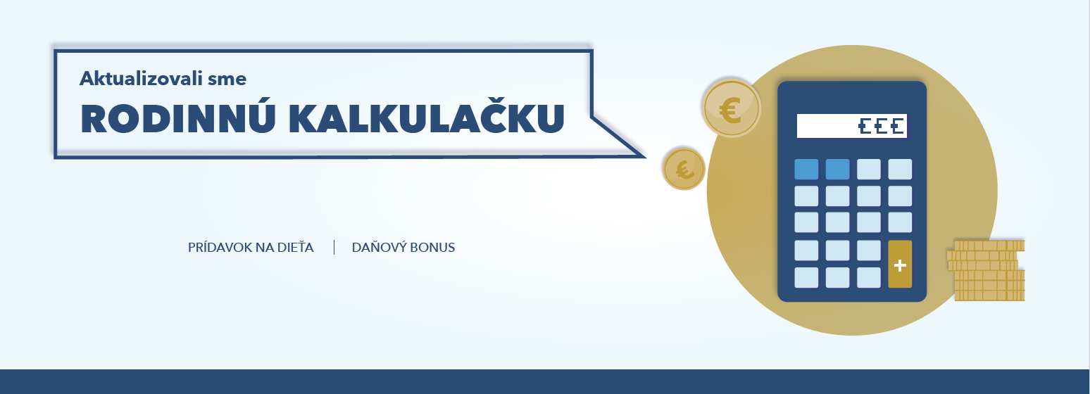 Rodinná kaľkulačka - odkaz na kaľkulačku